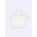 Camiseta CVLTURE Beach Club Ojito Blanco