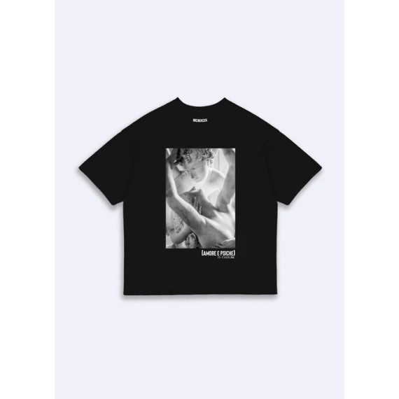 Camiseta CVLTURE Amore E Psiche Negro