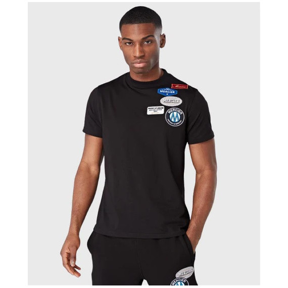 Camiseta MERCIER Og Badge MERC969 Negro