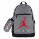 Mochila Jordan Jan Air Chool Gris  JORDAN AIR