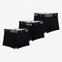 Calzoncillos Jordan Ens Flight Cotton 3PK Trunk Negro  JORDAN AIR