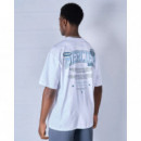 Camiseta MERCIER Origins MERC849 Blanco