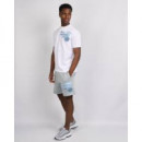 Camiseta MERCIER Racer Badge MERC722 Azul-blanco