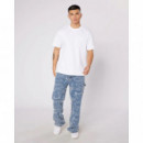 Pantalón MERCIER Vintage Shred Carpenter MERC916 Vaquero