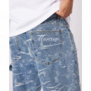 Pantalón MERCIER Vintage Shred Carpenter MERC916 Vaquero