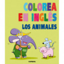Colorea en Inglã©s. los Animales