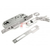 Cerradura 50x85 Inox Cuadrado