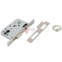 Cerradura 50x47 Niquel Satin. + Cil. 60 Mm