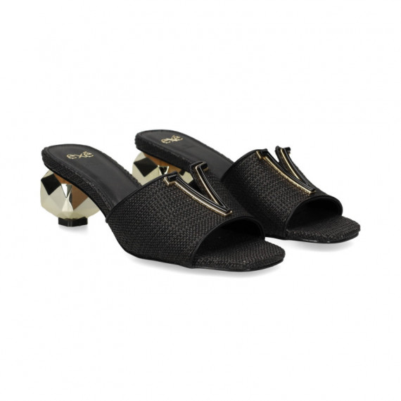 Pala Corte Rafia Negro  EXE