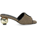 Pala Corte Rafia Negro+beige  EXE