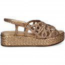 Sandalia Enrejada Bronce  PONS QUINTANA