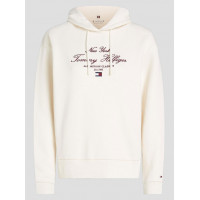 TOMMY HILFIGER - Modern Script Graphic Hoodie - Z00 - F|WW0WW43842/Z00