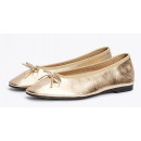 TOMMY HILFIGER - Ballerina Soft Leather Metallic - 0HS - F|FW0FW08452/0HS