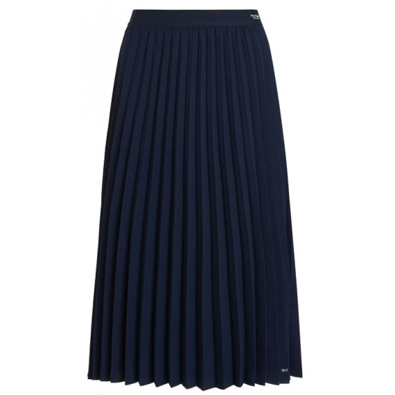 TOMMY HILFIGER - Fluid Pleated Pull On MIDI Skirt - C1G - F|WW0WW43886/C1G
