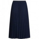 TOMMY HILFIGER - Fluid Pleated Pull On MIDI Skirt - C1G - F|WW0WW43886/C1G
