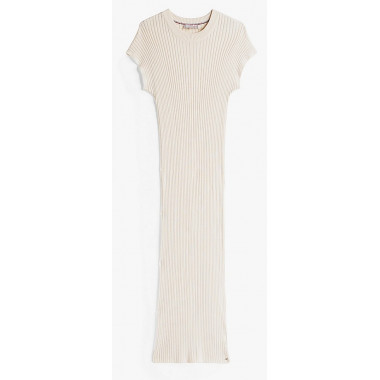 TOMMY HILFIGER - RIB BLEND CAP SL DRESS - AEF - F|WW0WW44493/AEF