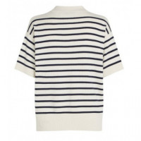 TOMMY HILFIGER - Mini Stp Co Open Polo Ss Swt - 0FB - F|WW0WW45400/0FB