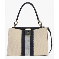 TOMMY HILFIGER - Th Her Mini Tote Canvas Stripe - DW6 - F|AW0AW17435/DW6