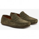 TOMMY HILFIGER - Casual Hilfiger Suede Driver - Rbn - F|FM0FM04998/RBN