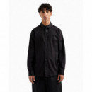 Camisa Black All Over Small AF13131  ARMANI EXCHANGE