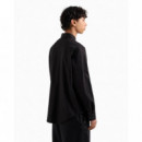 Camisa Black All Over Small AF13131  ARMANI EXCHANGE