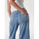 Bellflower Crop Wide Leg Adventurist  GUESS