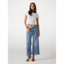 Bellflower Crop Wide Leg Adventurist  GUESS