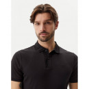 Liquid Touch Texture Collar Polo Ck Blac  CALVIN KLEIN