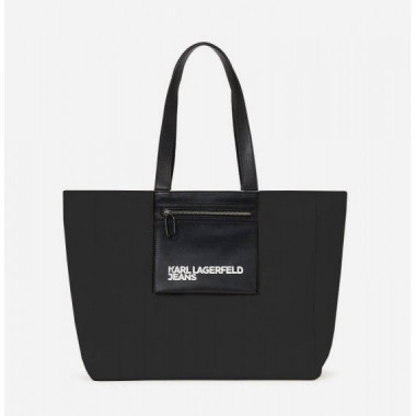 KLJ EW POCKET SHOPPER BLACK