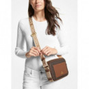 Lg Ew Pckt Xbody Brn/acorn  MICHAEL KORS