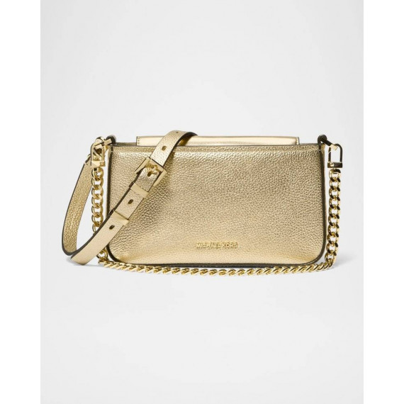 Sm Conv Xbody Pouchette Pale Gold  MICHAEL KORS