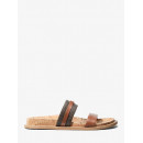 Mandy Flat Sandal Brn/luggage  MICHAEL KORS