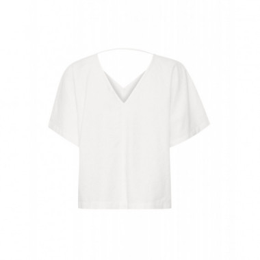 B-YOUNG Blusas y Camisas Blusa B.young Falakka Cuello Pico Marshmallow