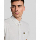 LYLE AND SCOTT - PEPPERLINE Camisas Camisa Lyle & Scott Gingham Cove White