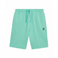 LYLE AND SCOTT - PEPPERLINE Bermudas Lyle & Scott Sweat Aquamarine