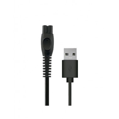 TM ELECTRON Cable Carga Afeitadora 1Mtr 5V 2A CXU200910