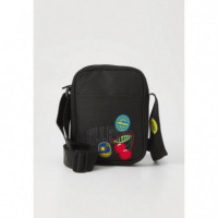 Bolso ELLESSE Alpha Medium Unica Negro