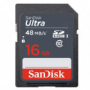 SANDISK Tarjeta Ultra Sd 16GB 48MB/S