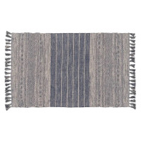 Alfombra Azul-Blanco 120X180cm