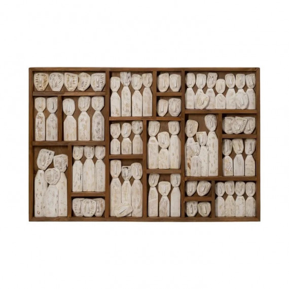 Mural Pared Figuras Madera  PÉREZ ÁVILA