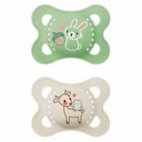 MAM CHUPETE ORIGINAL PURE SILIC 2UN  2-6 M
