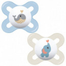 MAM Chupete Silic Original Start 0-2 M 2UN