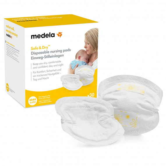 MEDELA Discos Absorbentes Lavables 4 U