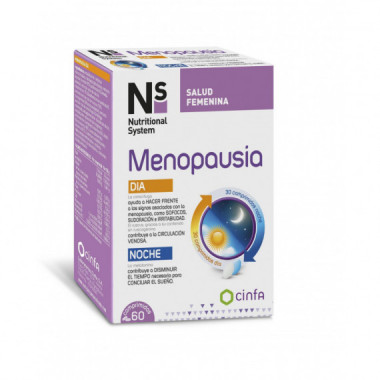 N+s Menopausia Dia y Noche 60 Comp  CINFA