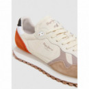 PEPE JEANS Zapatillas Brit-on Master Beiges PMS40034-847