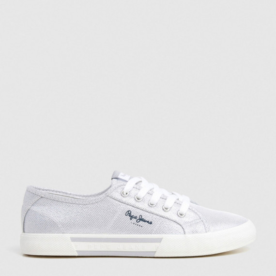 PEPE JEANS Zapatillas Brady Party Plata PLS31439-934