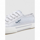 PEPE JEANS Zapatillas Brady Party Plata PLS31439-934