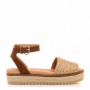 MUSTANG Sandalia Plana Amelie Beige 53344-C57621