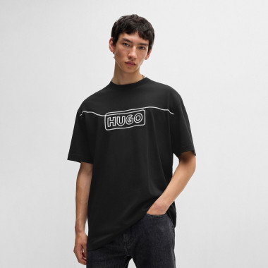 Hugo Blue Camiseta Negra 50530341-001