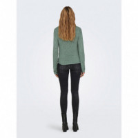 ONLY Jersey de Punto Multicolor 15340862-LILY Pad